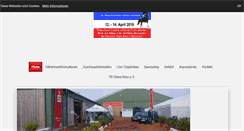 Desktop Screenshot of dressurfestival-behrendorf.de